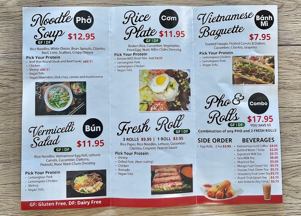 Pho and Rolls Beef Noodle Soup