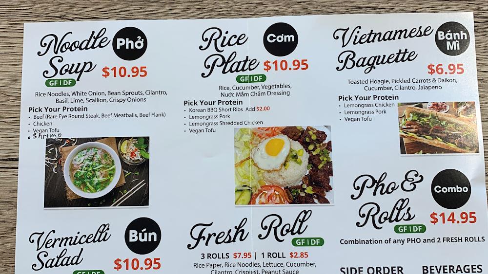 Pho and Rolls Shrimp Noodle Soup